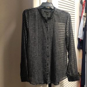 Plaid blouse
